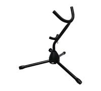 Alto Saxophone Stand - Foldable Iron Support With Protective Sponge, Portable Adjustable Sax Holder For Music Studio & School | Stable Performance Stand For Jazz Orchestra & Home Rehearsal