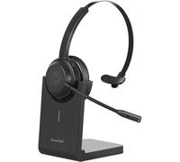 Alto Solo Wireless Bluetooth Headphones with Mic for PC and Computer,Qualcomm Bluetooth Solution,CVC Noise Cancellation,Charging Support,Mute Button and Cable Audio