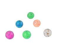 AltoBuy 6 balles rebondissantes en Caoutchouc Multicolores avec Motifs stellaires