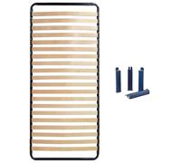 AltoBuy ALTOLATTES - Pack Sommier 20 Lattes 90x200cm + Pieds Bleus