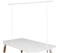 AltoBuy Barre de Décoration de Table Blanche Extensible Ajustable Démontable 139-250cm - SLICO