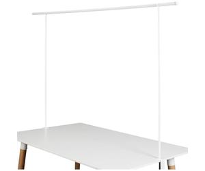 AltoBuy Barre de Décoration de Table Blanche Extensible Ajustable Démontable 139-250cm - SLICO