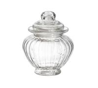 AltoBuy Bonbonnière en Verre Arrondi Transparent Ø10cm