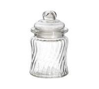 AltoBuy Bonbonnière en Verre Arrondi Transparent Ø7,5cm