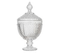 AltoBuy Bonbonnière en Verre Style Diamant H31 cm