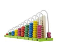 AltoBuy Boulier Mathématiques en Bois Multicolore