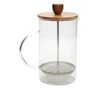 Cafetière à Piston 85cL en Verre et Acacia Massif - Altobuy G