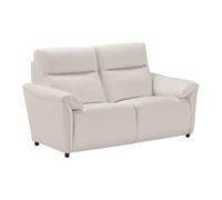 AltoBuy Canapé 2 Places Fixe Tissu Cuir Blanc - BALCO