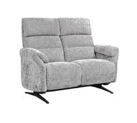 AltoBuy Canapé 2 Places Relax électrique Tissu maillé Ultra Doux Gris - Lama