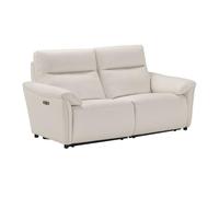 AltoBuy Canapé 3 Places électrique Relax zéro Gravity Cuir Blanc - BALCO