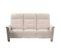 AltoBuy Canapé 3 Places Relax électrique Tissu maillé Ultra Doux Bicolore Beige avec Tablette Centrale - AUSTRAL