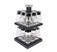 AltoBuy Carrousel tournant à épices avec 16 Pots en Verre