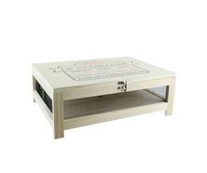 AltoBuy Cave à Fromage en Bois avec Plateau de Service - Paki