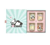 AltoBuy Coffret 4 Bougies Kawaii parfums Guimauve et Barbe à Papa