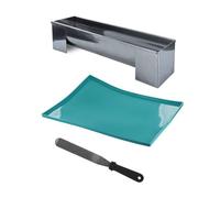 AltoBuy Coffret Pâtisserie Spécial Bûche avec Moule et Plaque à Génoise - Genova