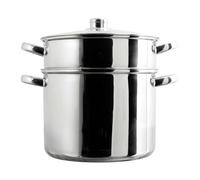 AltoBuy Couscoussier Métal 8L avec Couvercle - LIRAN