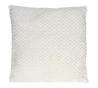 AltoBuy Coussin Blanc Nid d'abeille 40x40cm