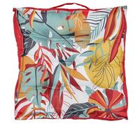 AltoBuy Coussin de Sol 40x40 déhoussable Tissu déperlant Paradis Exotique