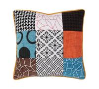 AltoBuy Coussin Déhoussable 40cm Motif Patchwork - QUADI