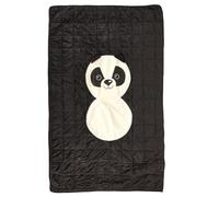AltoBuy Couverture Convertible Noire Panda 110x150cm