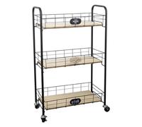 AltoBuy DELIZIA - Desserte à roulettes 3 Bacs