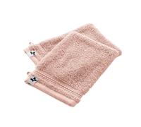 AltoBuy Emma - Lot de 2 Gants 15x21cm en Coton Bio Coloris Rose Poudré