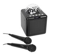 AltoBuy Enceinte Karaoke Boule Disco LED avec 2 micros