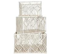 AltoBuy Ensemble de 3 Paniers Gigognes - ENKIS