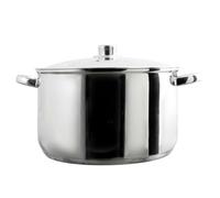 AltoBuy Faitout 10L en métal avec Couvercle Tous Feux Dont Induction diamètre 29 cm