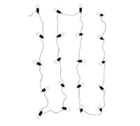 AltoBuy Guirlande Solaire Lumineuse d'extérieur 20 Ampoules LED Blanches (L10,70m)