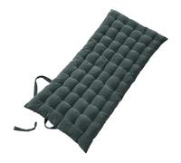 HARRIS - Matelas de Sol 60x120cm Velours de Coton Capitonné Coloris Ardoise - Altobuy