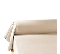 AltoBuy Hedda - Taie de Traversin 43x185cm Flanelle de Coton Coloris Sable