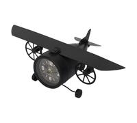 AltoBuy Horloge à Poser Vintage Avion à Hélice Noir - Tito