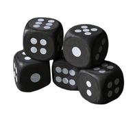 AltoBuy Jeu de Yams géant en Mousse Noir avec Planche de Score et Stylo effaçable - YAMSO