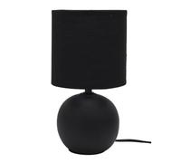 AltoBuy Lampe à Poser céramique Noir (H25cm)