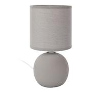 AltoBuy Lampe à Poser céramique Taupe Mat (H25cm)