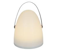AltoBuy Lampe sans Fil Blanche Intérieur/Extérieur avec Poignée Métal Noir