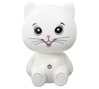 AltoBuy Lampe-veilleuse en Forme de Chat pour Enfant avec 3 intensités de lumière Blanche