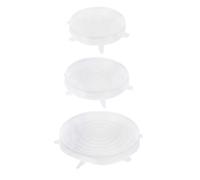 AltoBuy Lot de 3 couvercles Flexibles et réutilisables en Silicone
