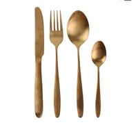 AltoBuy Ménagère 16 Pièces en Acier Inoxydable Cuivré - Stella