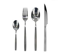 AltoBuy Ménagère 16 Pièces en INOX Brillant et Mat - KOVAX