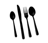 AltoBuy Ménagère 16 pièces en INOX Coloris Noir