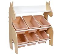 AltoBuy Meuble de Rangement Présentoir Licorne 6 Bacs - Posey