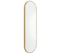 AltoBuy Miroir Doré Ovale 30x100 cm