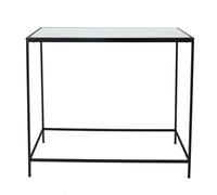 AltoBuy MOTSA - Console Plateau Verre Imitation Marbre