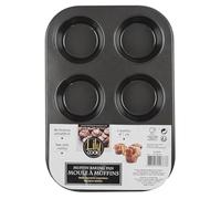 AltoBuy Moule à pâtisserie pour 6 Muffins en métal Gris