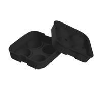 AltoBuy Moule Noir à glaçons Boules capacité 4 glaçons en Silicone