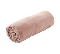 AltoBuy OUREA - Drap Housse 90x190cm Gaze de Coton Guimauve