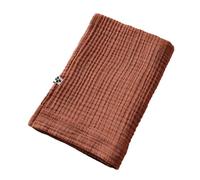 AltoBuy OUREA - Serviette de Douche 70x130cm Gaze de Coton Terracotta