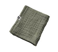 AltoBuy OUREA - Serviette Invité 30x50cm Gaze de Coton Romarin